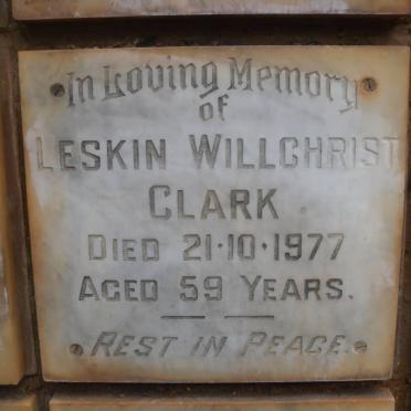 CLARK Leskin Willchrist -1977