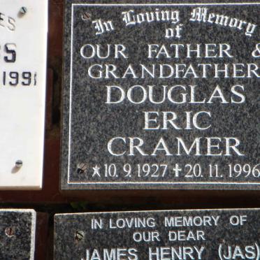 CRAMER Douglas Eric 1927-1996