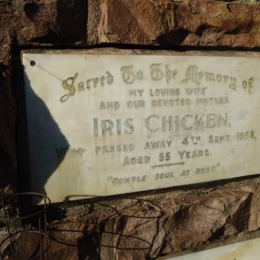 CHICKEN Iris -1958