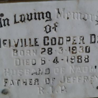 DON Melville Cooper 1930-1988