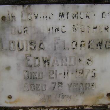 EDWARDES Louisa Florence -1975