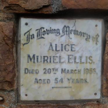 ELLIS Alice Muriel -1956