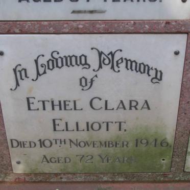 ELLIOTT Ethel Clara -1946