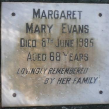 EVANS Margaret Mary -1985
