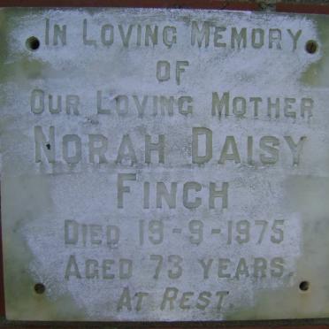 FINCH Norah Daisy -1975