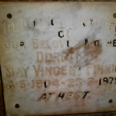FINNIE Dorothy May Vincent 1904-1979