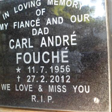 FOUCHÉ Carl André 1956-2012