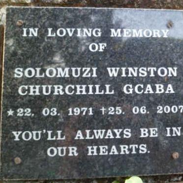 GCABA Solomuzi Winston Churchill 1971-2007