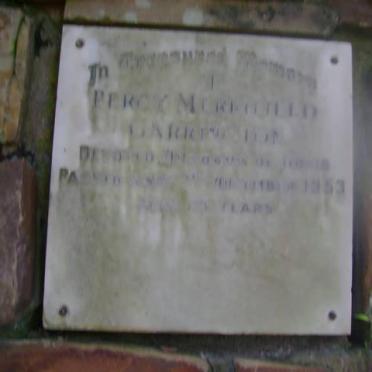 GARRINGTON Percy Merrifield -1953