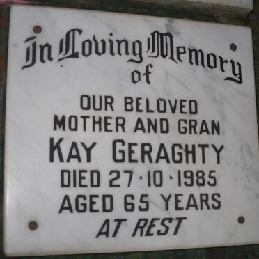 GERAGHTY Kay -1985