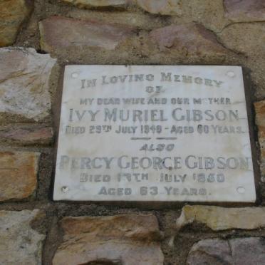 GIBSON Ivy Muriel -1948 :: GIBSON Percy George -1950