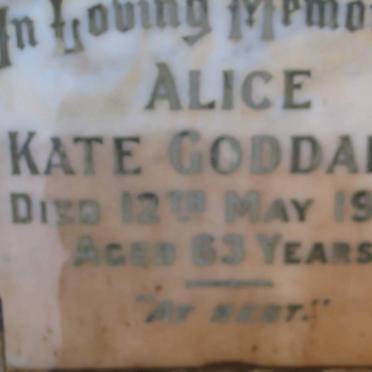 GODDARD Alice Kate -1949