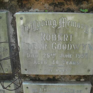 GOODWYN Robert Edgar -1957