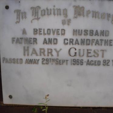 GUEST Harry -1966