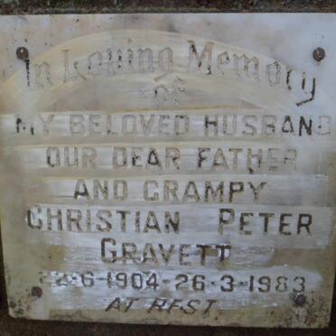 GRAVETT Christian Peter 1904-1983