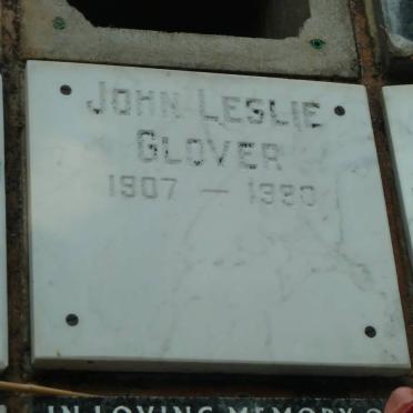 GLOVER John Leslie 1907-1990