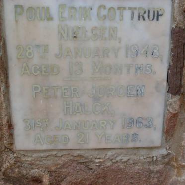 HALCK Peter Jorgen -1963 :: NIELSON Poul Eril Cottrup -1948