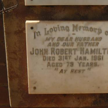 HAMILTON John Robert -1961