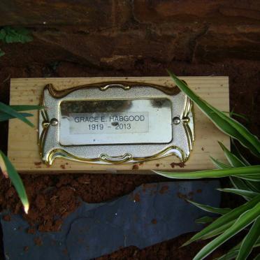 HABGOOD Grace E. 1919-2013
