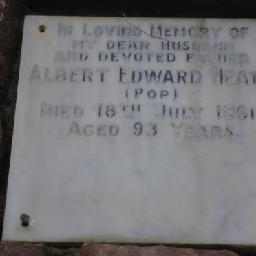 HEATH Albert Edward -1961