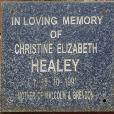 HEALEY Christine Elizabeth -1991