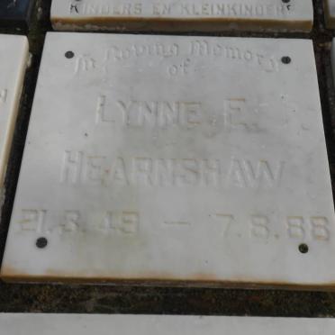 HEARNSHAW Lynne E. 1949-1988