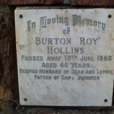 HOLLINS Burton Roy -1956