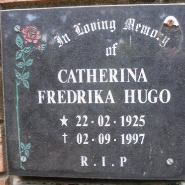 HUGO Catherina Fredrika 1925-1997