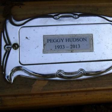 HUDSON Peggy 1933-2013