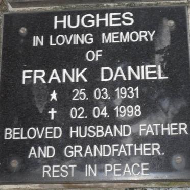 HUGHES Frank Daniel 1931-1998