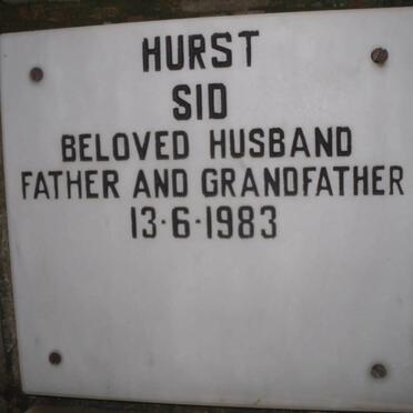 HURST Sid -1983