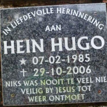 HUGO Hein 1985-2006