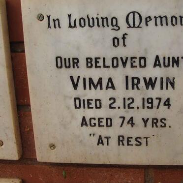 IRWIN Vima -1974