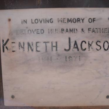 JACKSON Kenneth 1911-1971