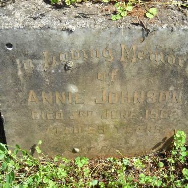 JOHNSON Annie -1962