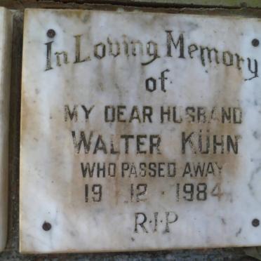 KUHN Walter -1984