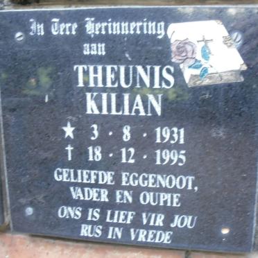 KILIAN Theunis 1931-1995