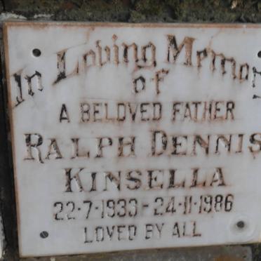 KINSELLA Ralph Dennis 1933-1986
