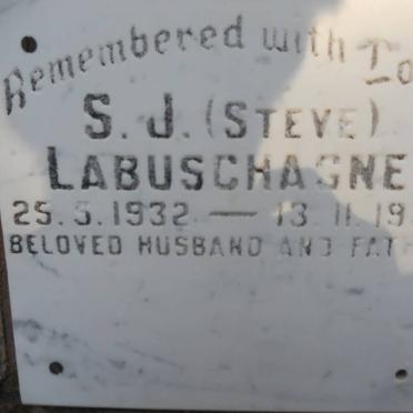 LABUSCHAGNE S.J. 1932-1990