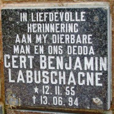 LABUSCHAGNE Gert Benjamin 1955-1994