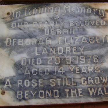LANDREY Deborah Elizabeth -1976