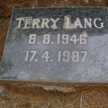 LANG Terry 1946-1987