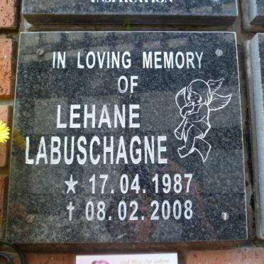 LABUSCHAGNE Lehane 1987-2008