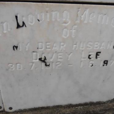 LEE Davey 1912-1973