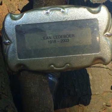 LEDEBOER Jean 1918-2003