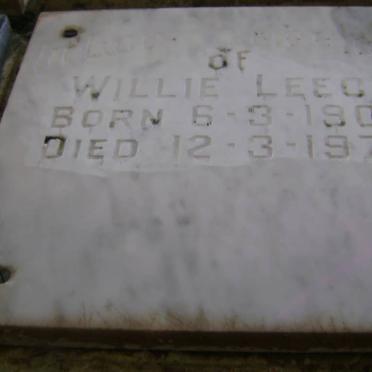LEECH Willie 1908-1979