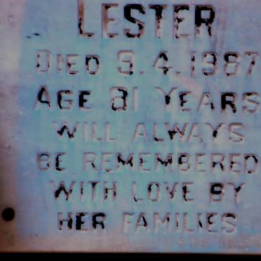 LESTER -1987