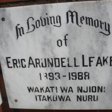 LEAKEY Eric Arundell 1893-1988