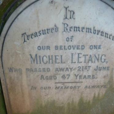 LETANG Michel -1941