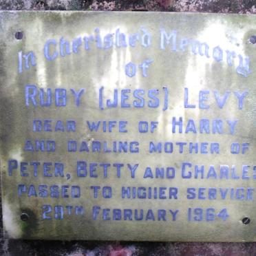 LEVY Ruby -1964